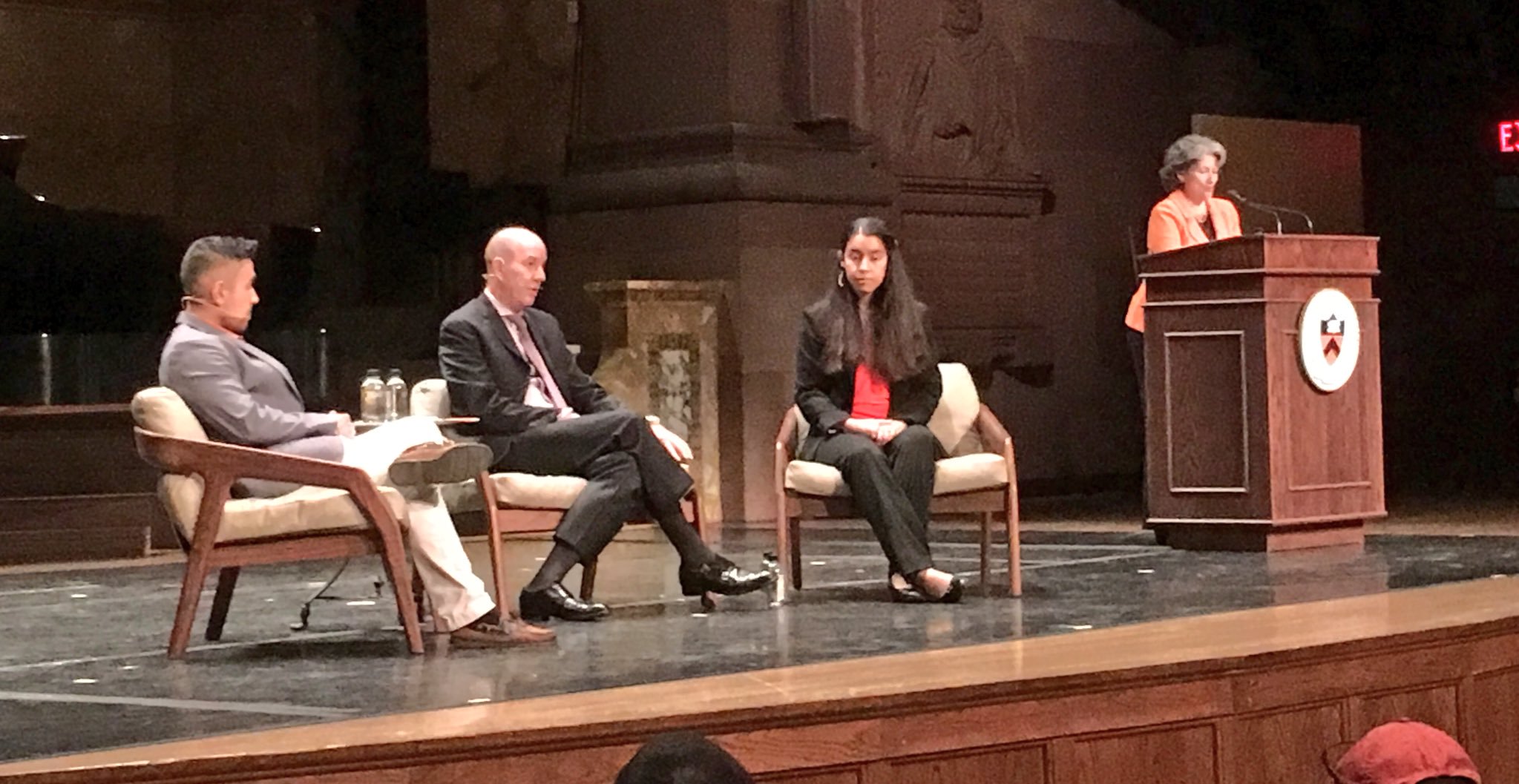 About to hear American hero @AnthonyACLU @ACLU in a conversation with two very impressive @Princeton students at #adelanteprinceton https://t.co/0kWFVfIzTA